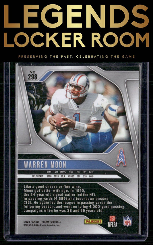 2024 Panini Prizm #298 Warren Moon