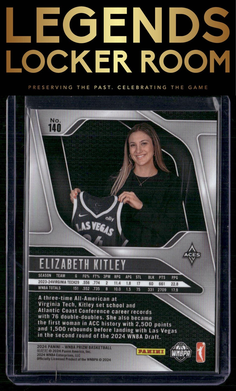 2024 Panini Prizm WNBA #140 Elizabeth Kitley
