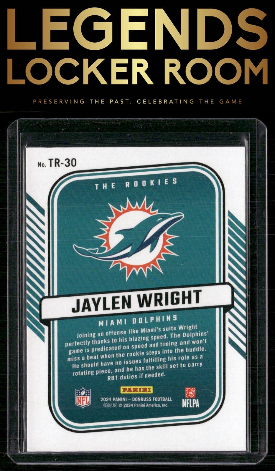 2024 Donruss #TR-30 Jaylen Wright The Rookies