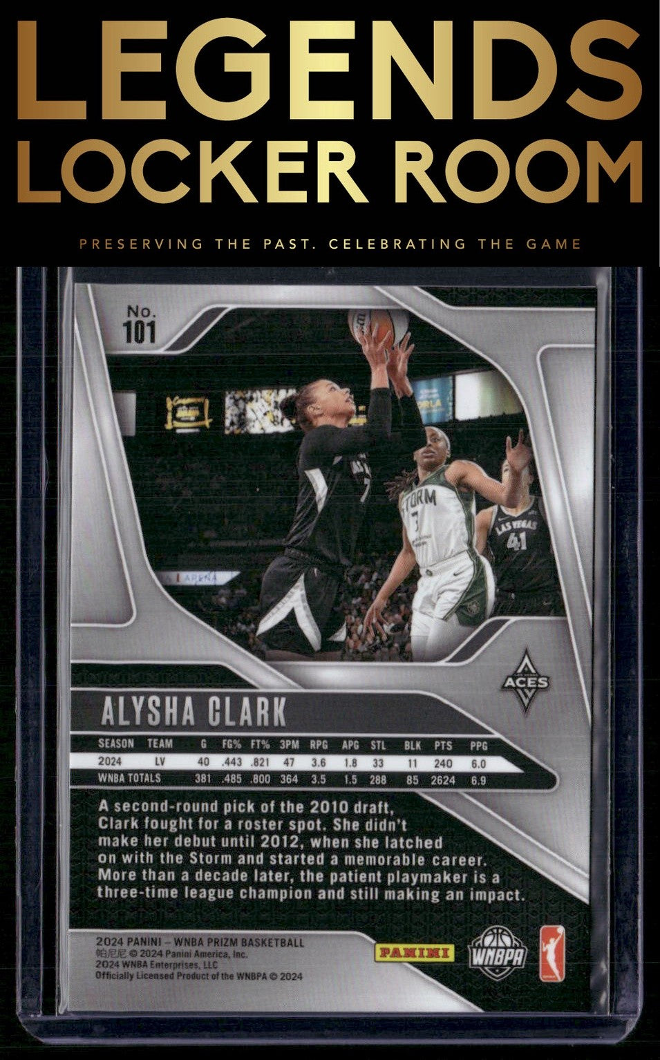 2024 Panini Prizm WNBA #101 Alysha Clark