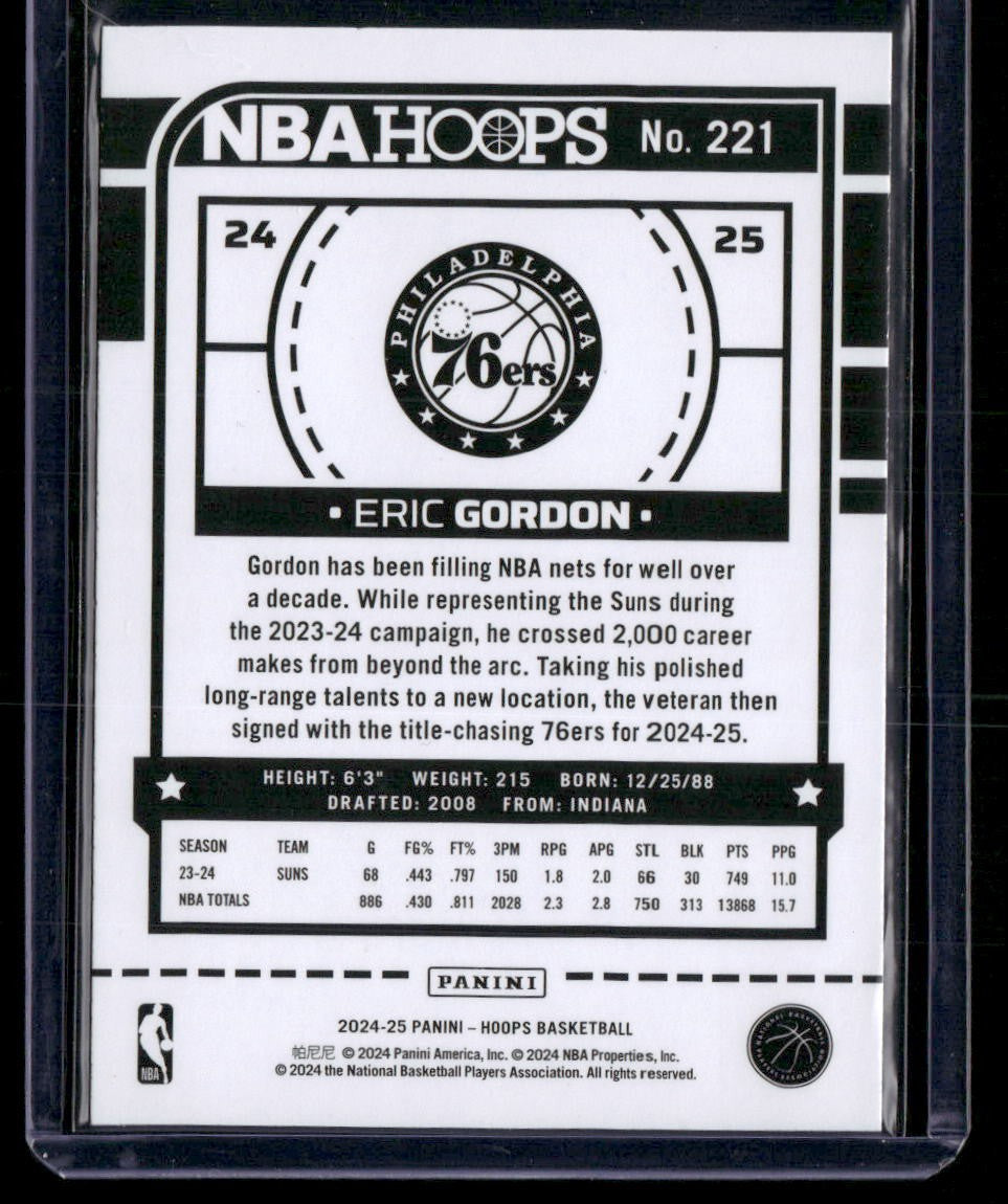 2024-25 Hoops #221 Eric Gordon
