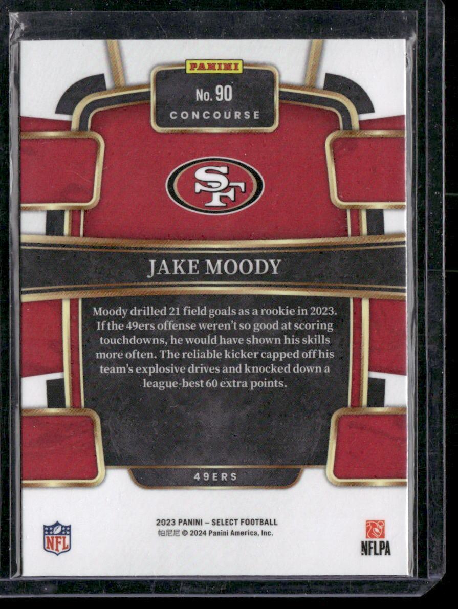 2023 Panini Select #90 Jake Moody