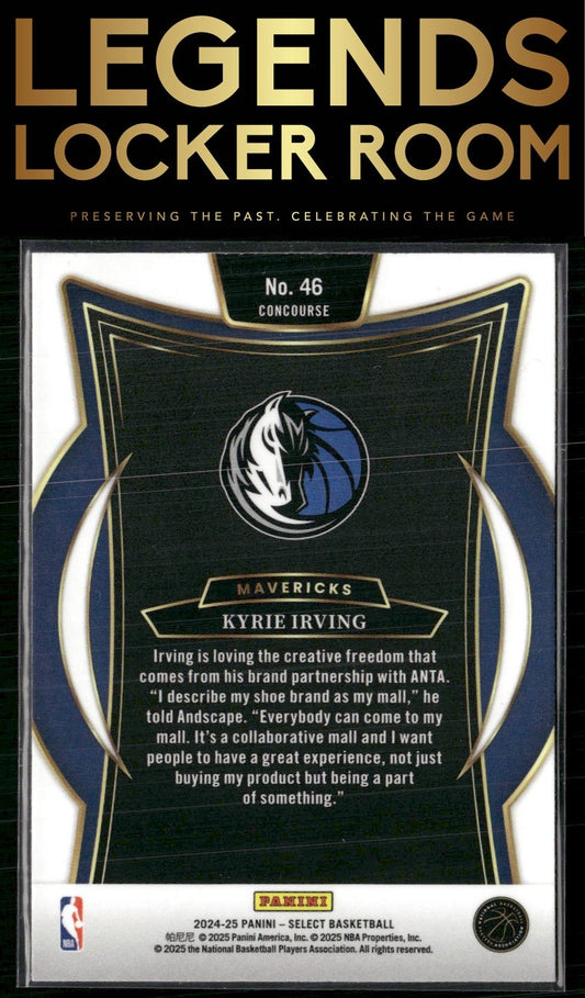 2024-25 Panini Select #46 Kyrie Irving
