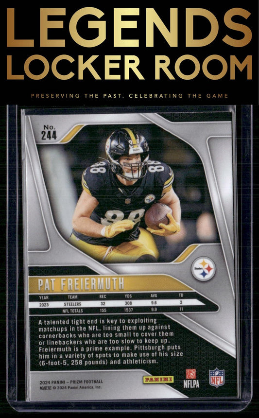 2024 Panini Prizm #244 Pat Freiermuth