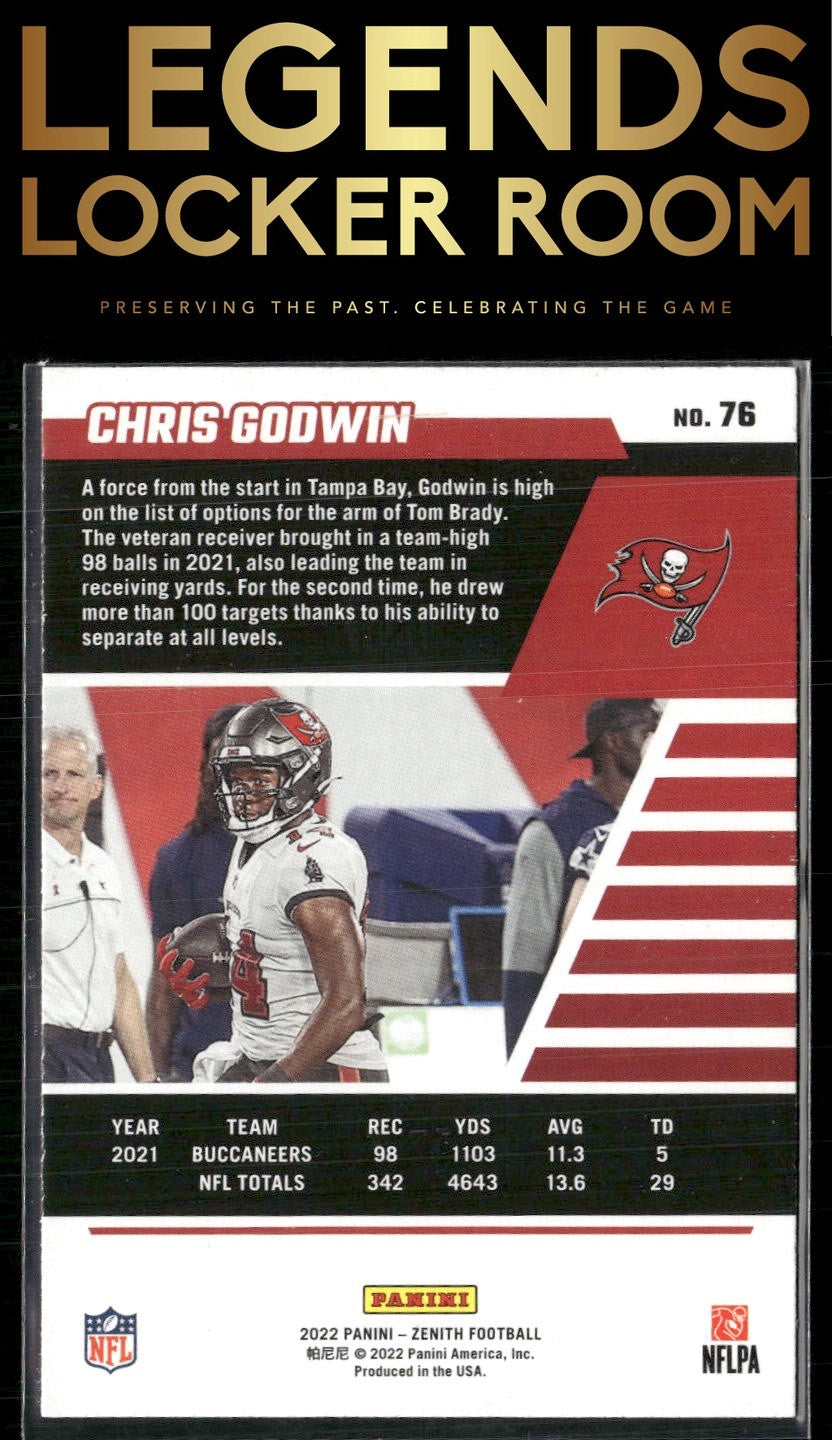 2022 Zenith #76 Chris Godwin Retail