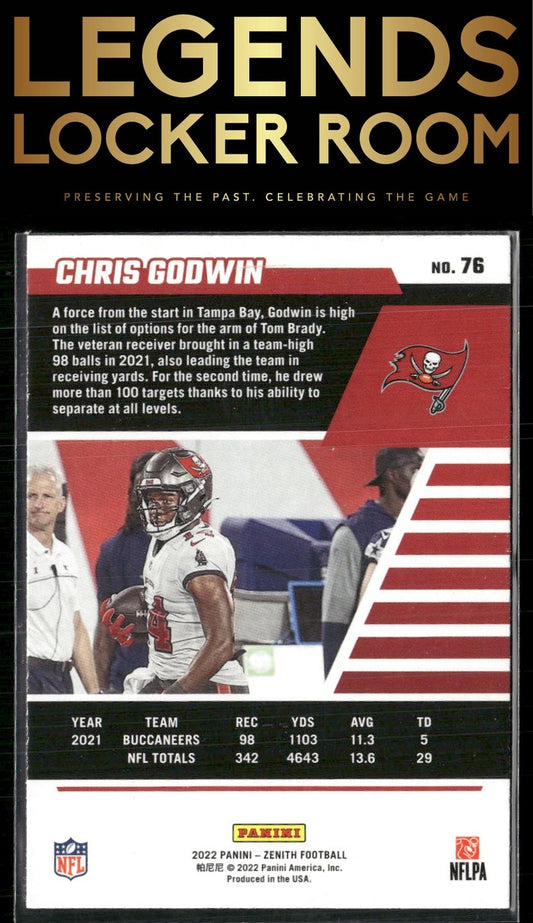 2022 Zenith #76 Chris Godwin Retail
