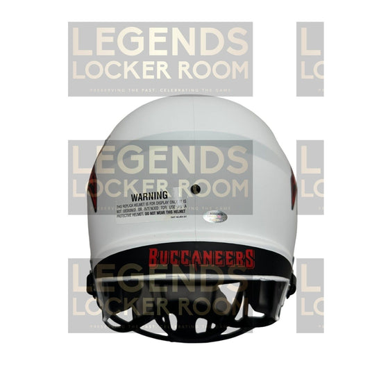 Vinny Testaverde Signed Tampa Bay Buccaneers Lunar Eclipse Replica Helmet