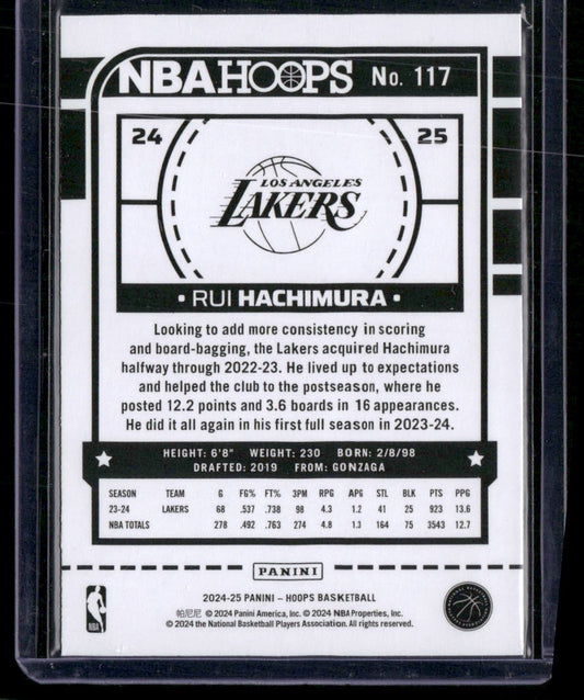 2024-25 Hoops #117 Rui Hachimura