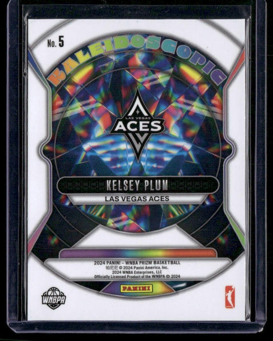 2024 Panini Prizm WNBA #5 Kelsey Plum Kaleidoscopic