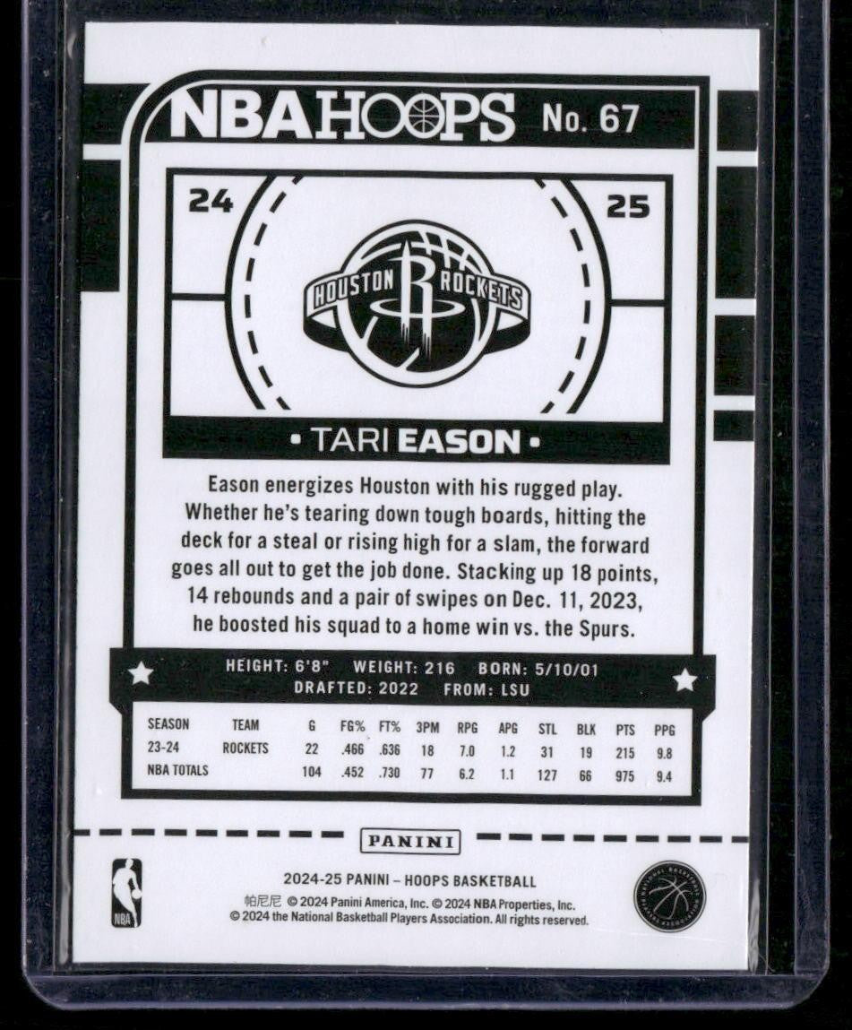 2024-25 Hoops #67 Tari Eason