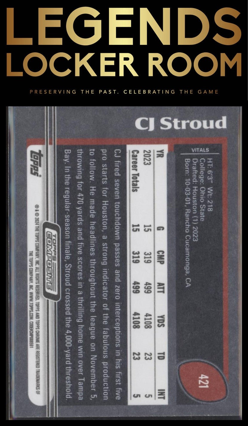 2023 Topps Composite #421 CJ Stroud