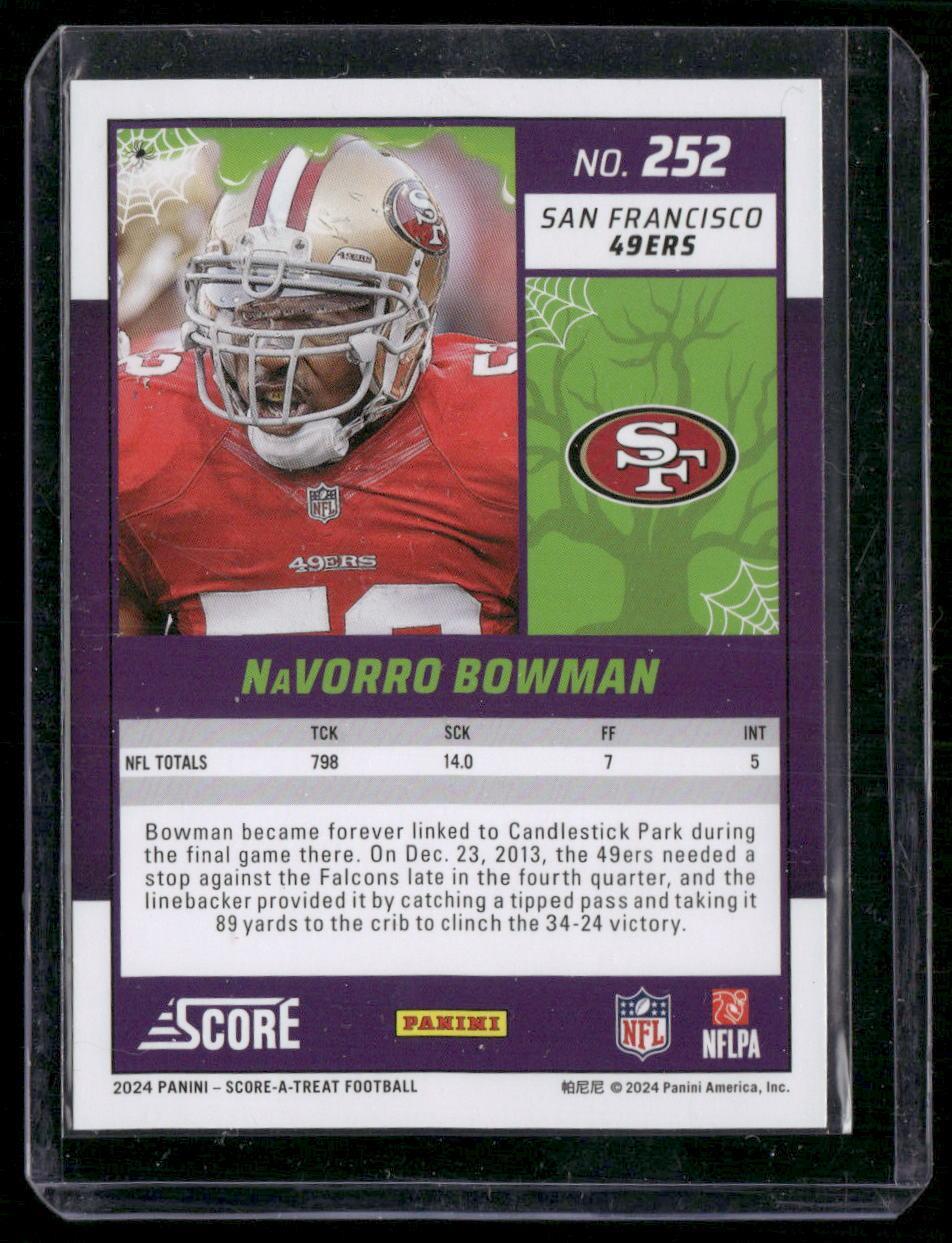 2024 Score-A-Treat #252 NaVorro Bowman