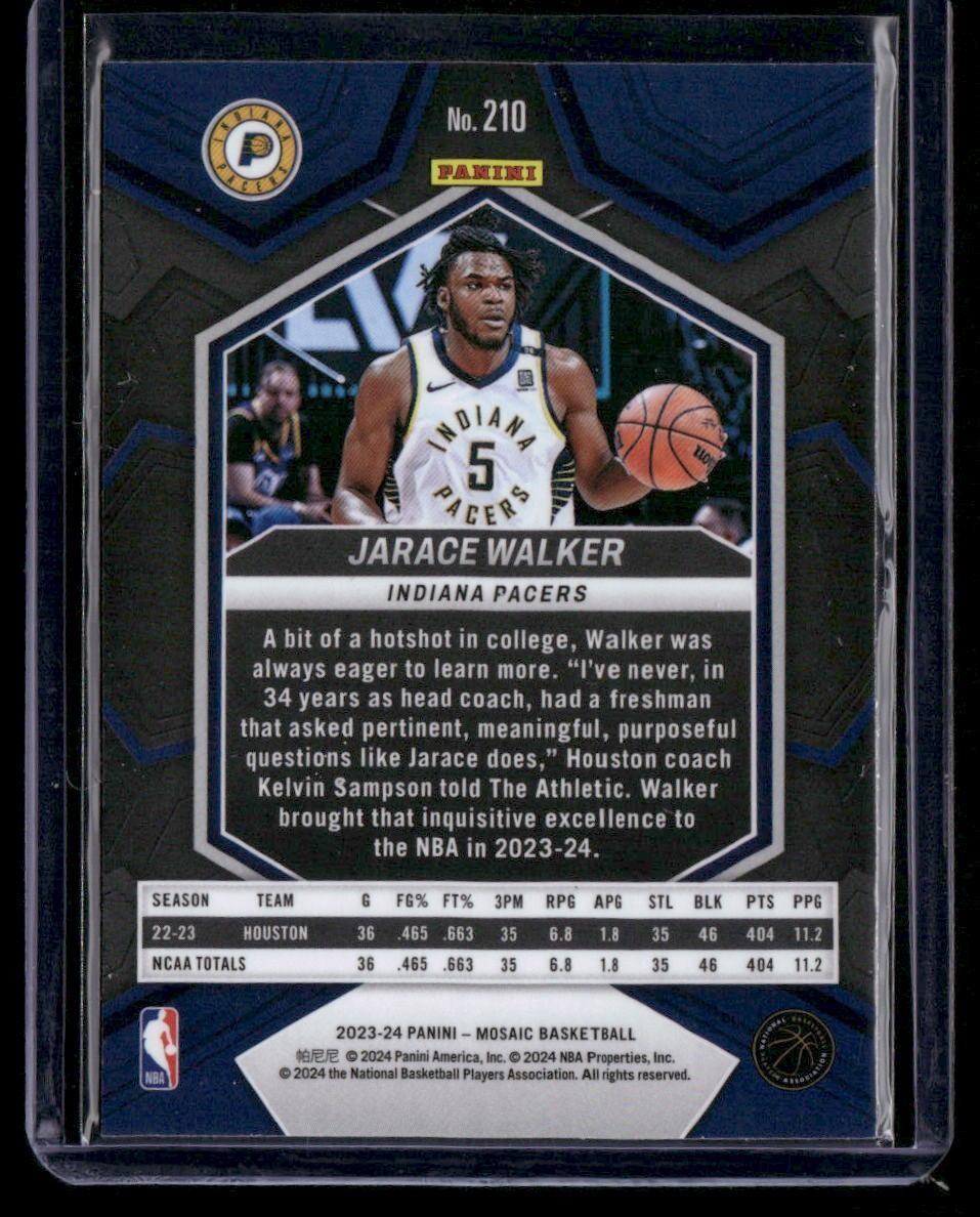 2023-24 Panini Mosaic #210 Jarace Walker