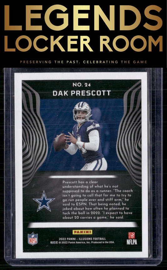 2022 Panini Illusions #24 Dak Prescott
