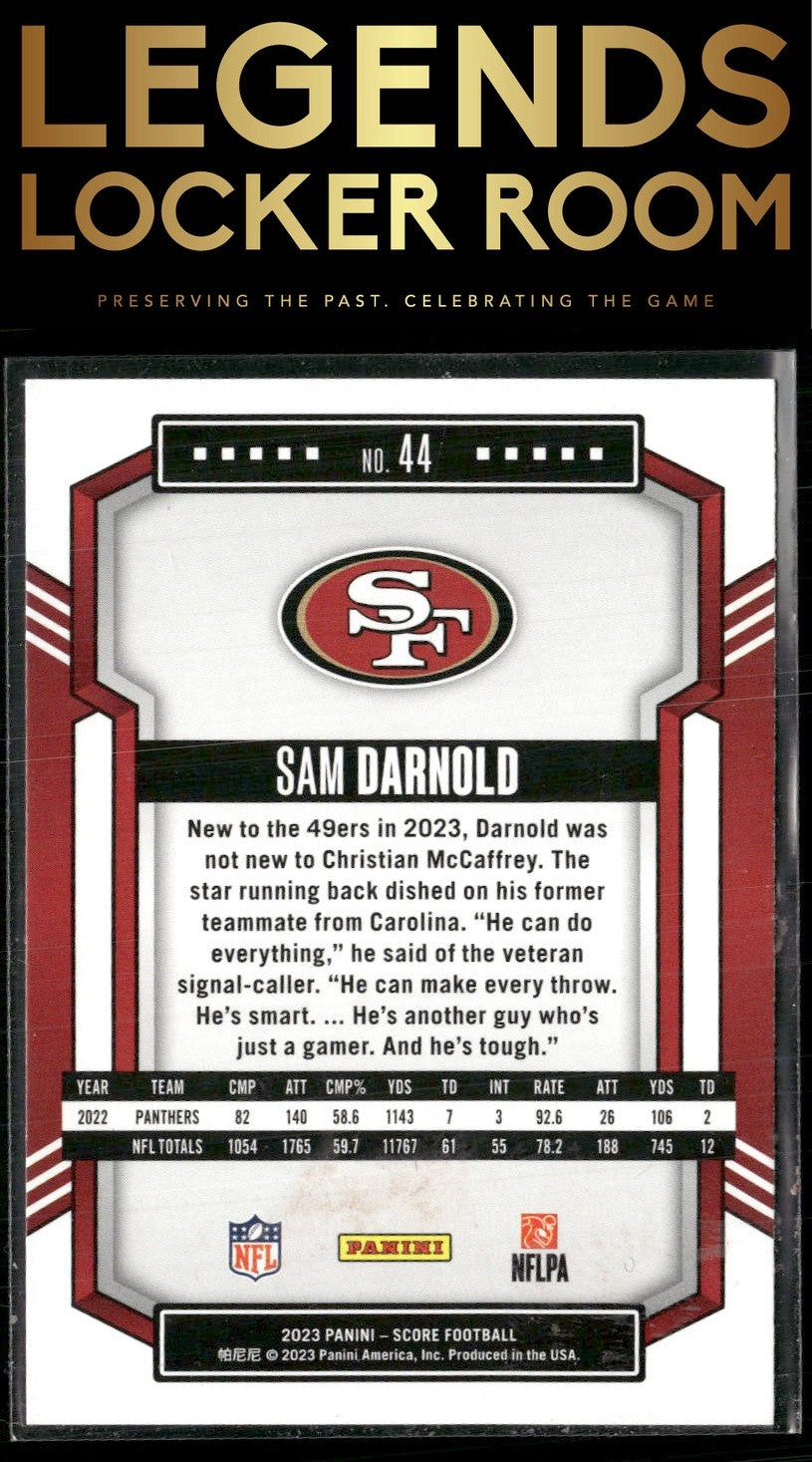 2023 Score #44 Sam Darnold