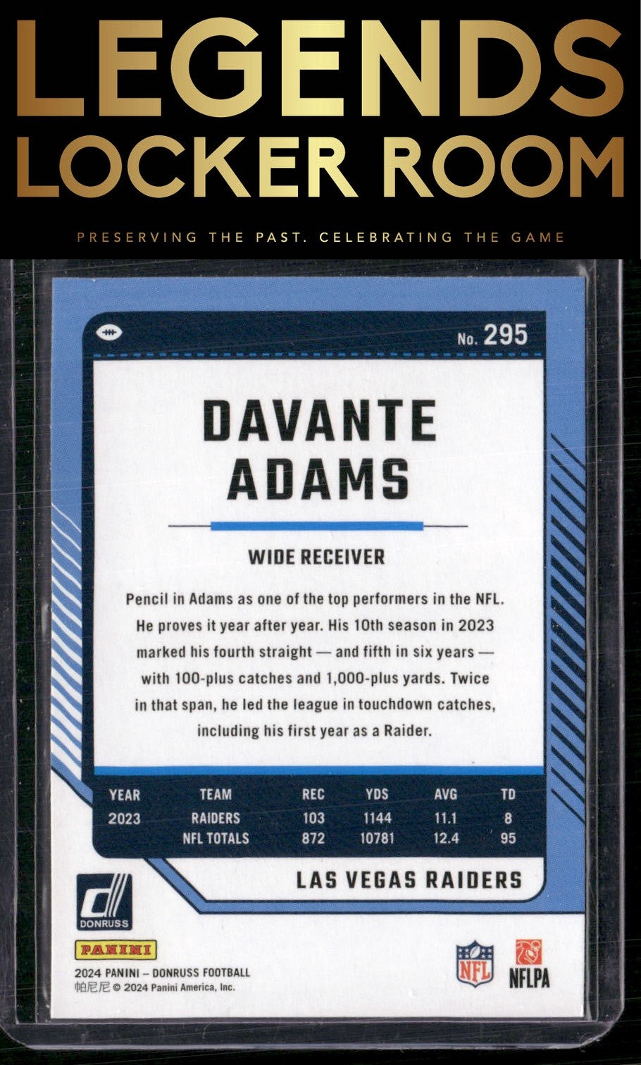 2024 Donruss #295 Davante Adams