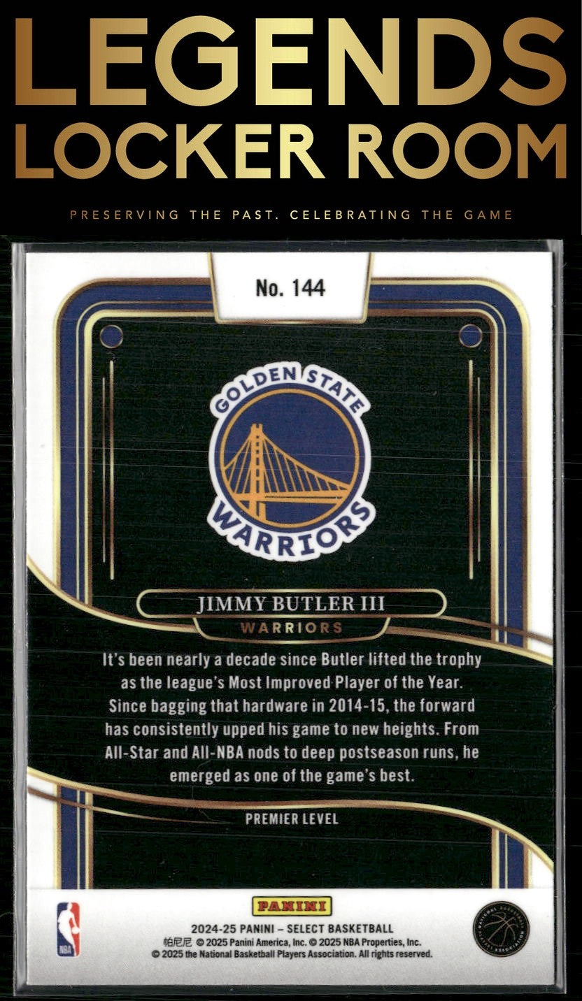 2024-25 Panini Select #144 Jimmy Butler III