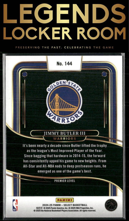 2024-25 Panini Select #144 Jimmy Butler III