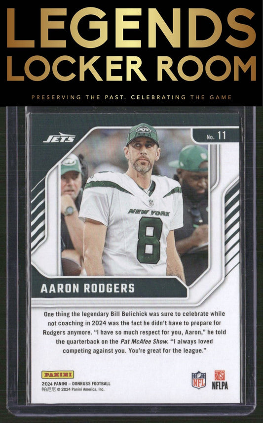 2024 Donruss #11 Aaron Rodgers The Elite Series
