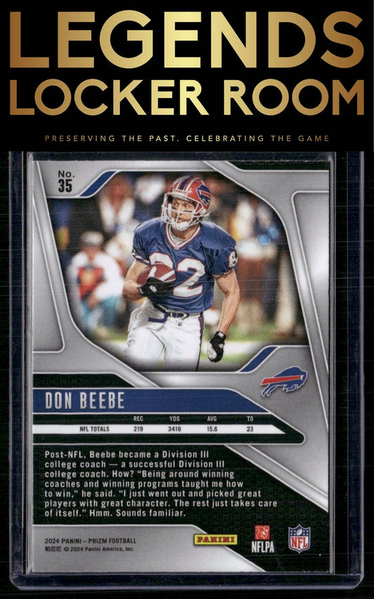 2024 Panini Prizm #35 Don Beebe
