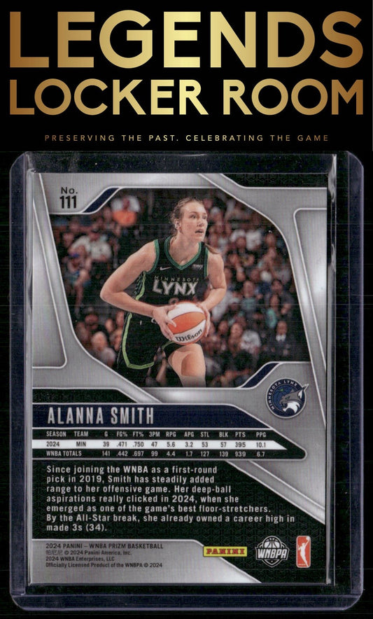 2024 Panini Prizm WNBA #111 Alanna Smith