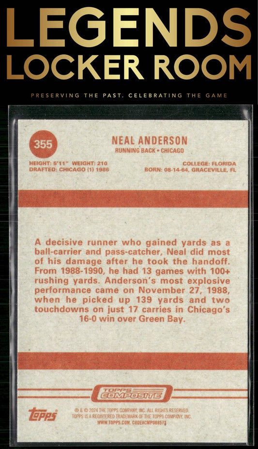 2023 Topps Composite #355 Neal Anderson