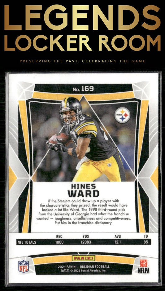 2024 Panini Obsidian #169 Hines Ward
