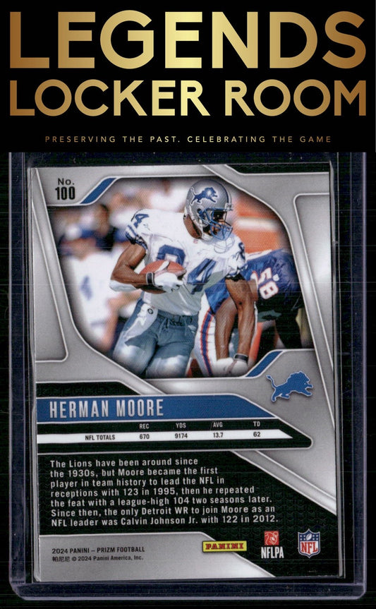 2024 Panini Prizm #100 Herman Moore