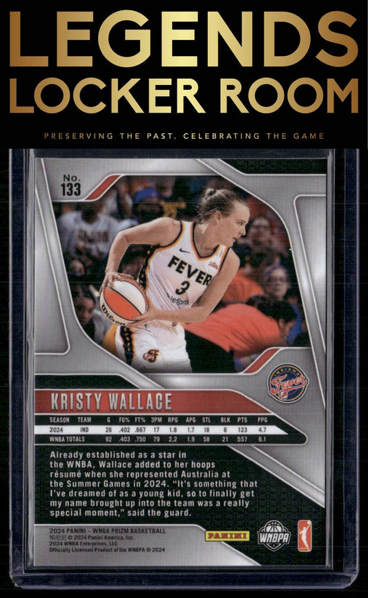 2024 Panini Prizm WNBA #133 Kristy Wallace
