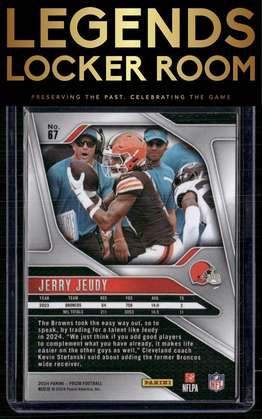 2024 Panini Prizm #67 Jerry Jeudy