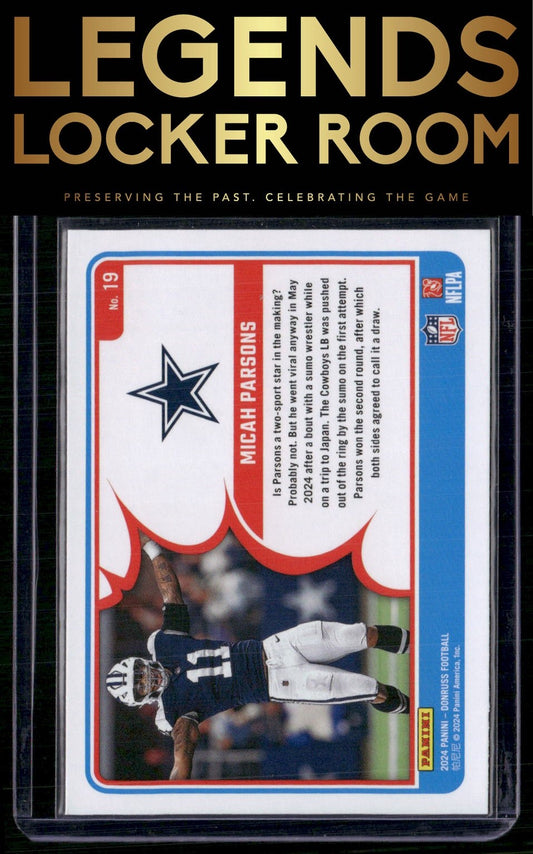 2024 Donruss #19 Micah Parsons Action All-Pros