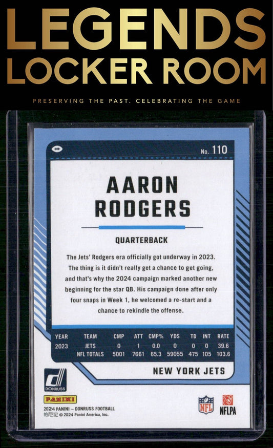 2024 Donruss #110 Aaron Rodgers