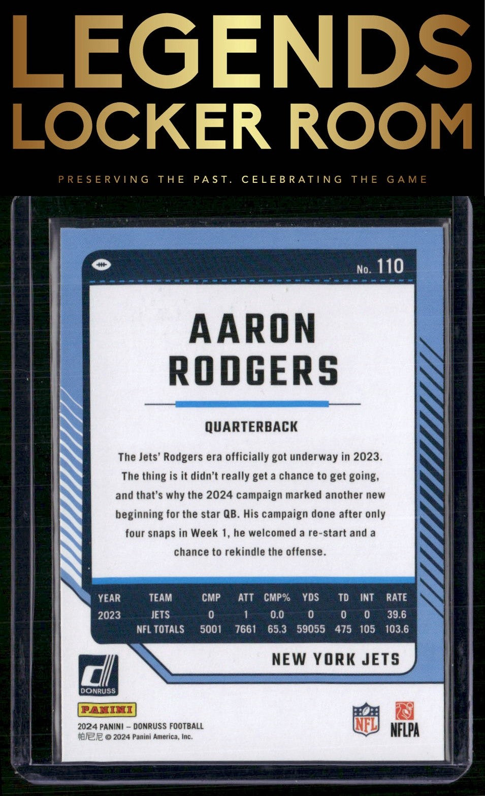 2024 Donruss #110 Aaron Rodgers