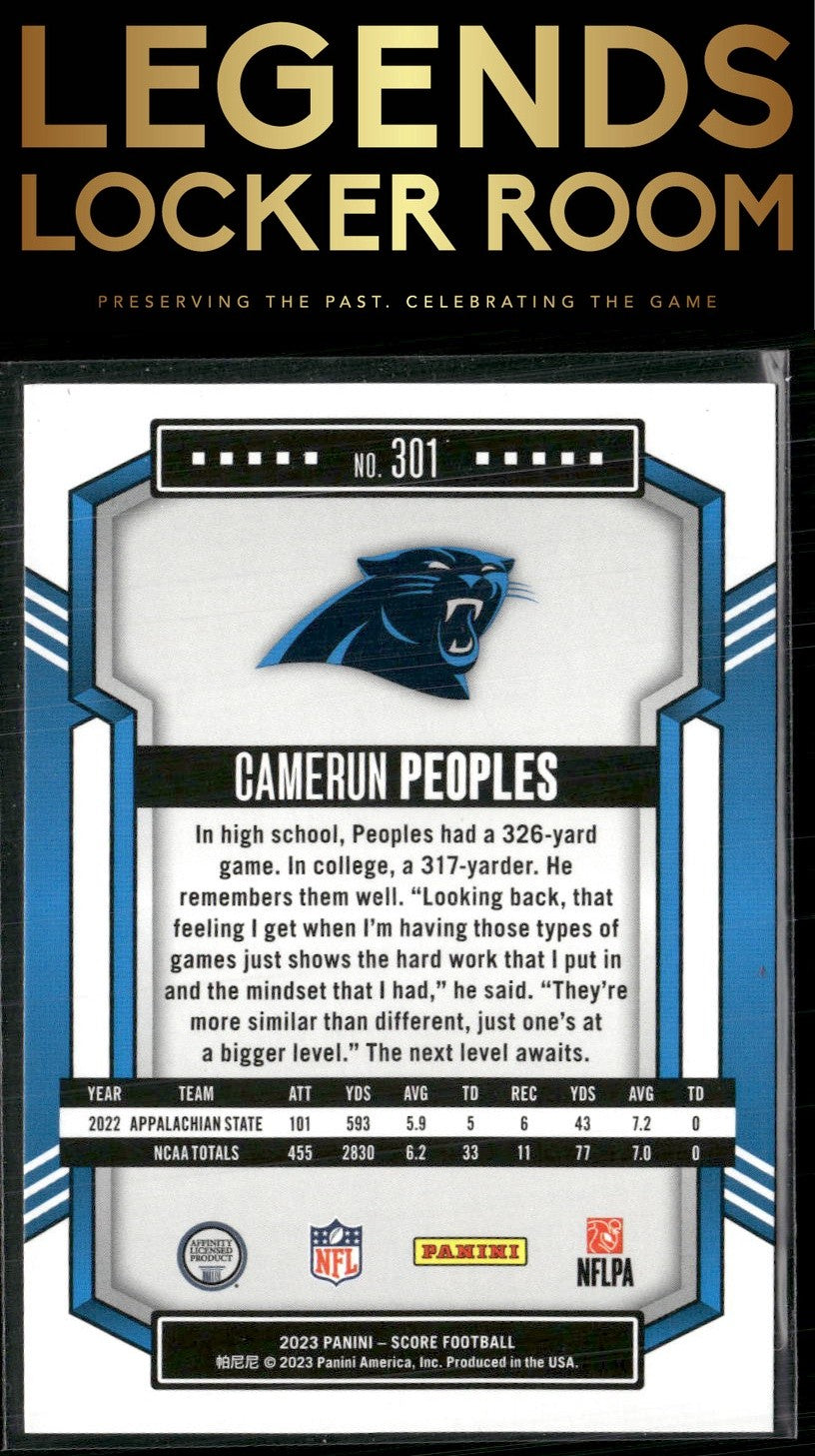 2023 Score #301b Camerun Peoples