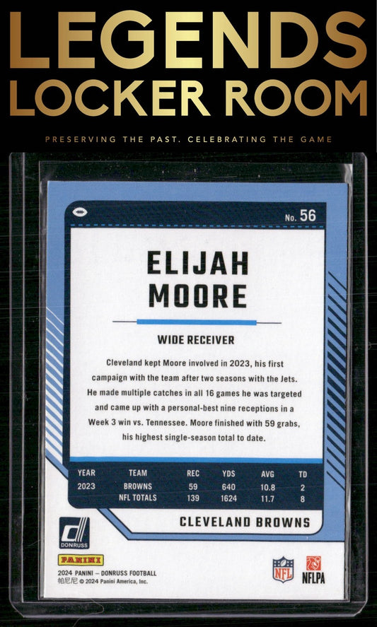 2024 Donruss #56 Elijah Moore