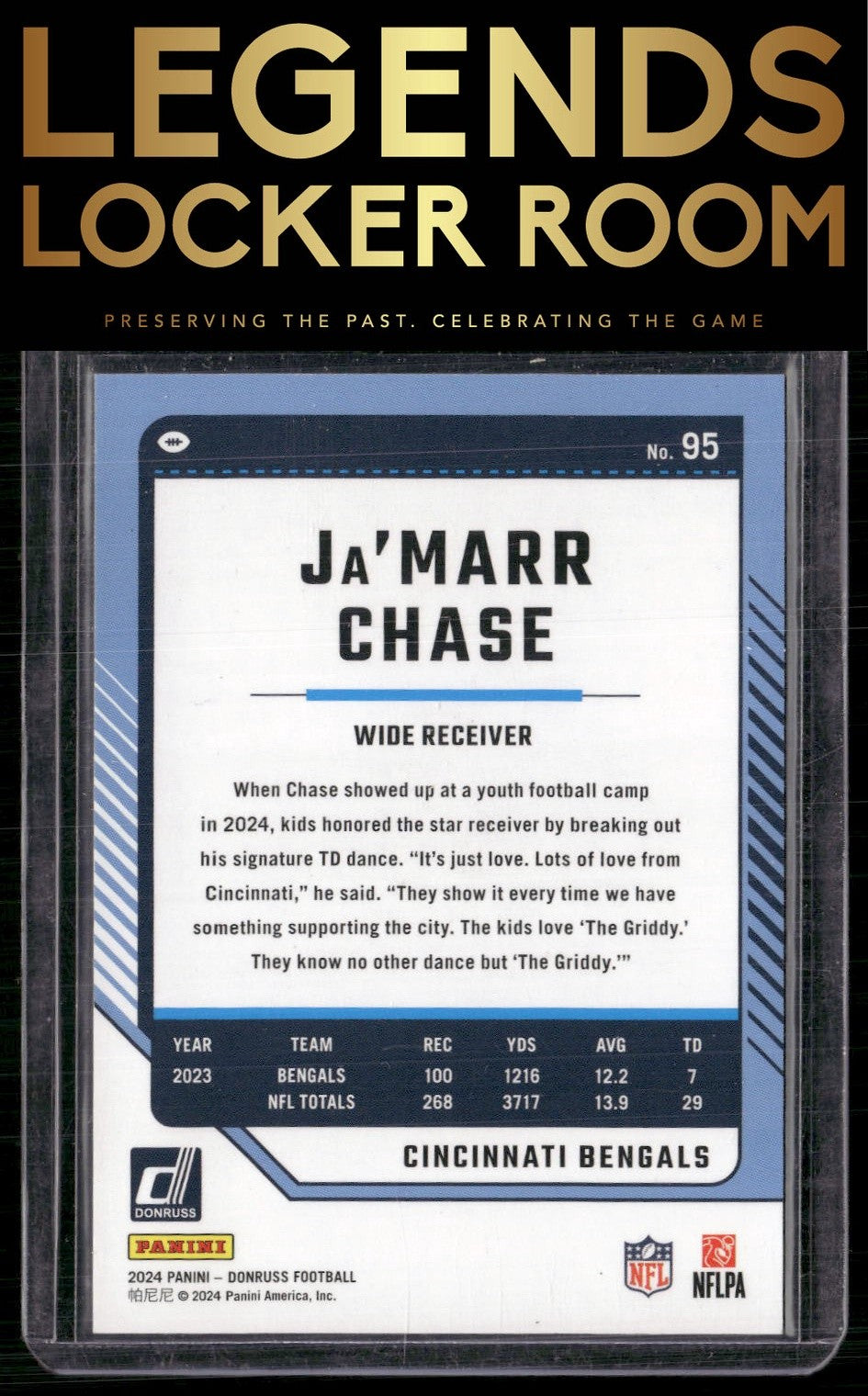 2024 Donruss #95 Ja'Marr Chase No Name