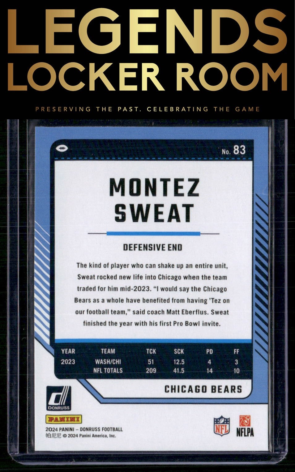 2024 Donruss #83 Montez Sweat