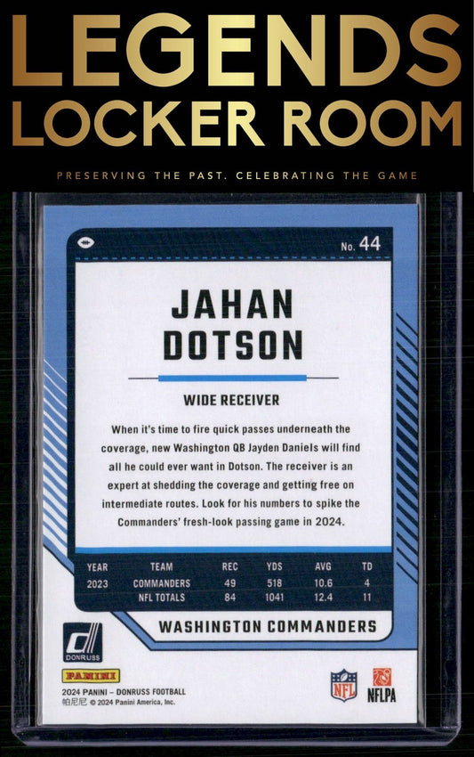 2024 Donruss #44 Jahan Dotson