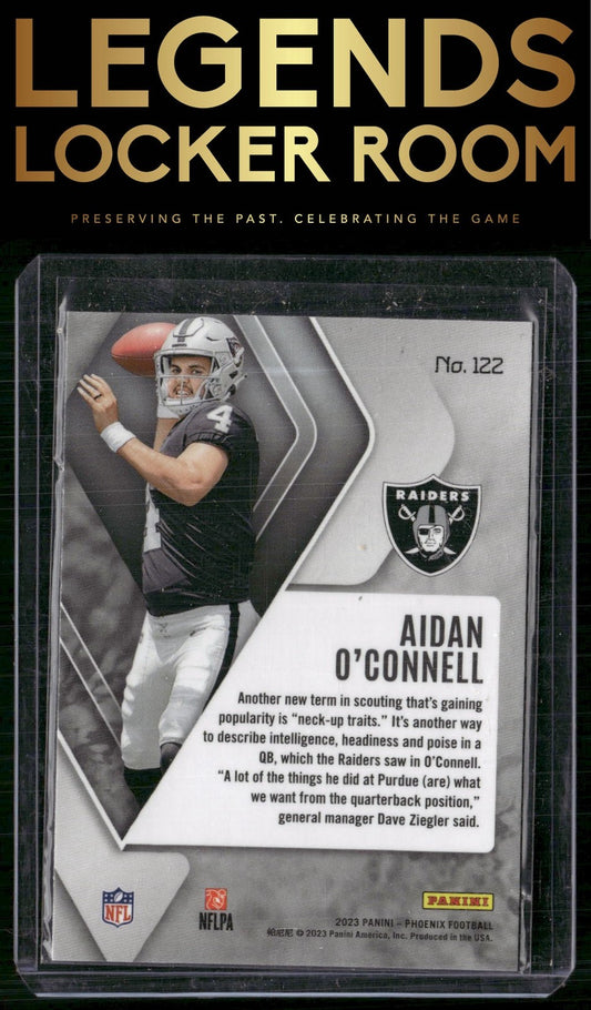 2023 Panini Phoenix #122 Aidan O'Connell