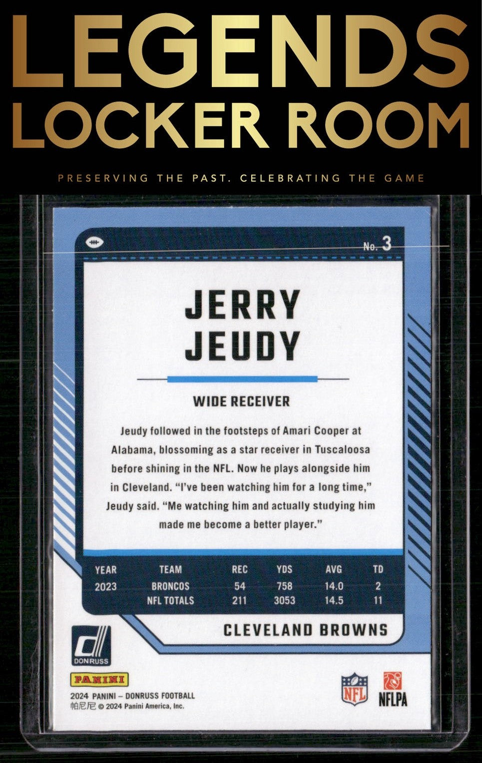 2024 Donruss #3 Jerry Jeudy