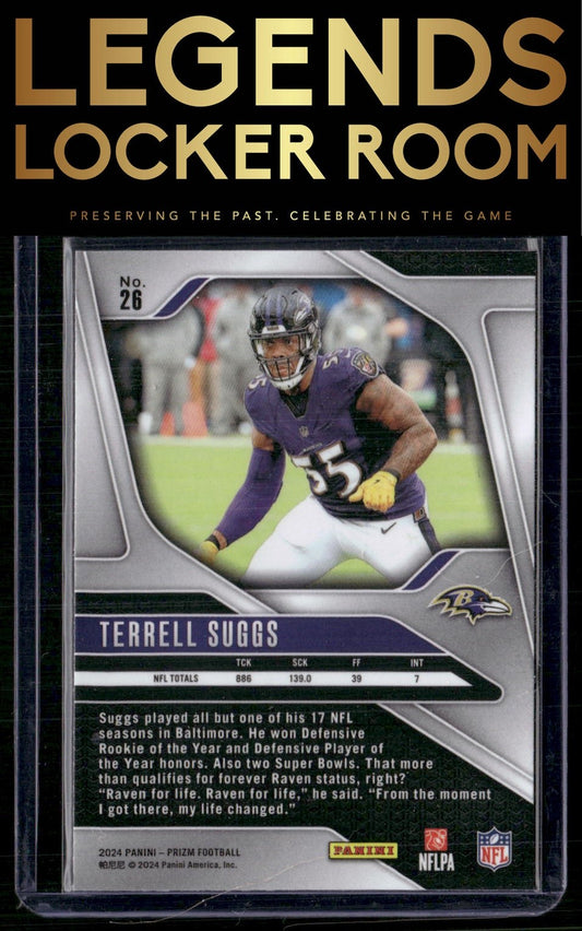 2024 Panini Prizm #26 Terrell Suggs