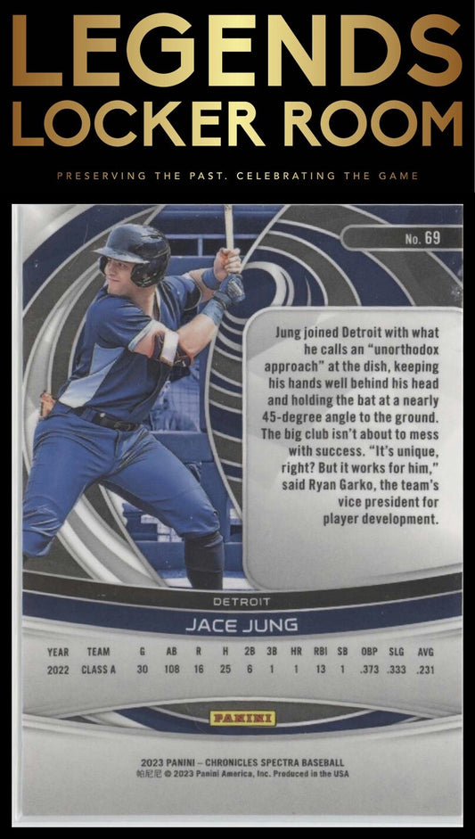 2023 Panini Chronicles - Spectra #69 Jace Jung