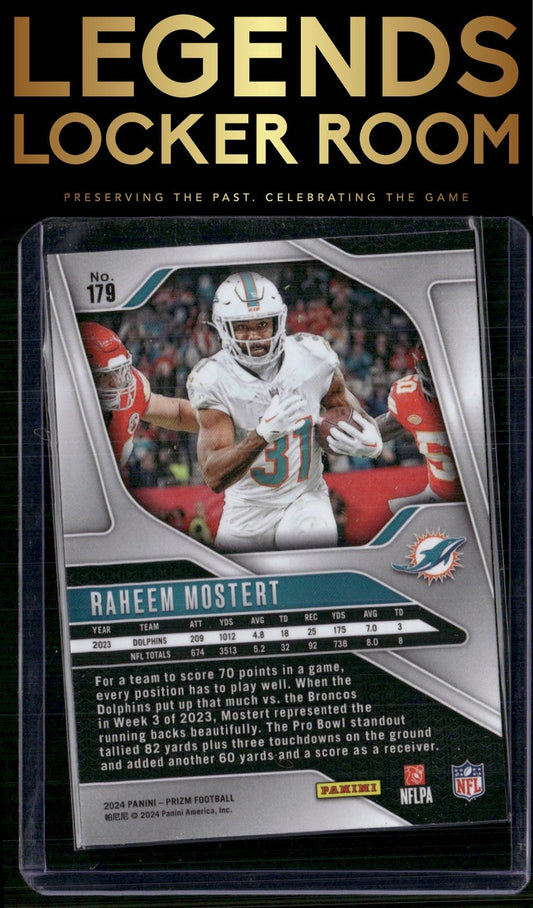 2024 Panini Prizm #179 Raheem Mostert