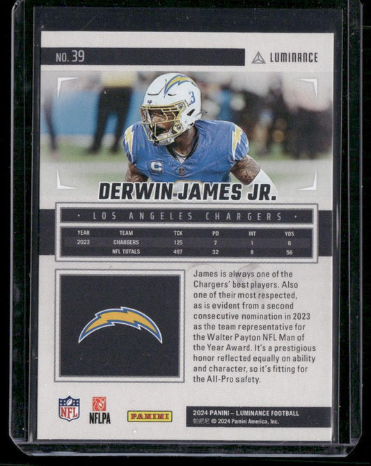2024 Panini Luminance #39 Derwin James Jr.
