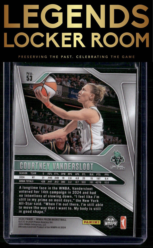 2024 Panini Prizm WNBA #53 Courtney Vandersloot