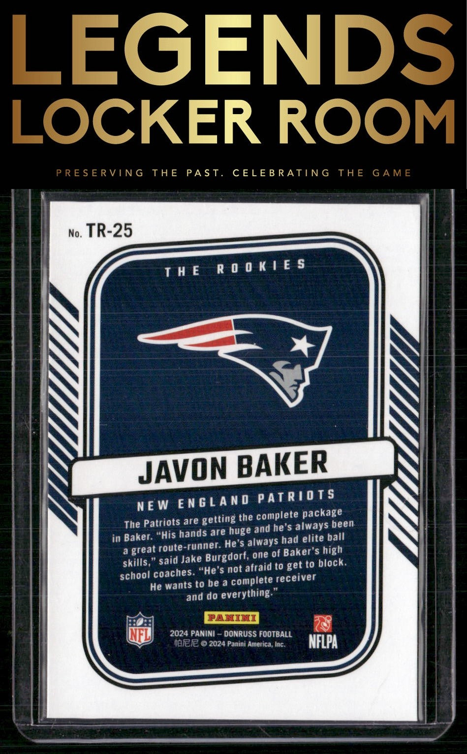 2024 Donruss #TR-25 Javon Baker The Rookies