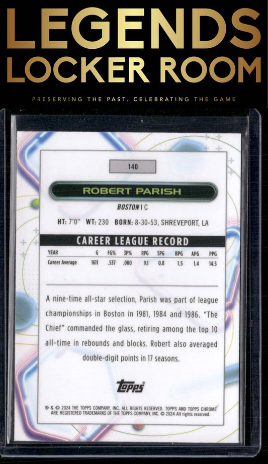 2023-24 Topps Chrome Cosmic #140 Robert Parish