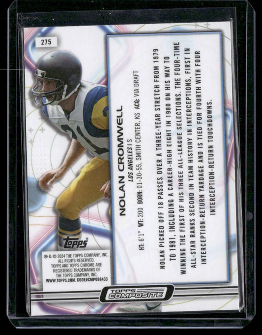 2023 Topps Composite #275 Nolan Cromwell