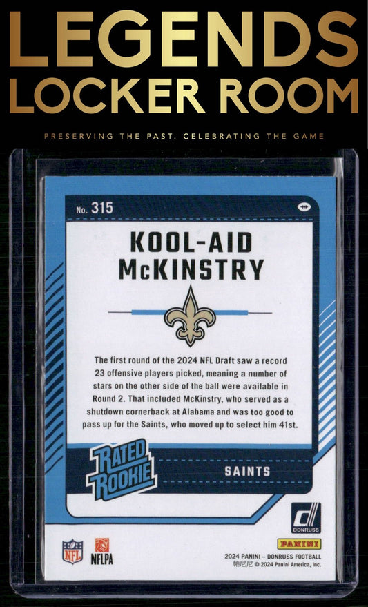 2024 Donruss #315 Kool-Aid McKinstry