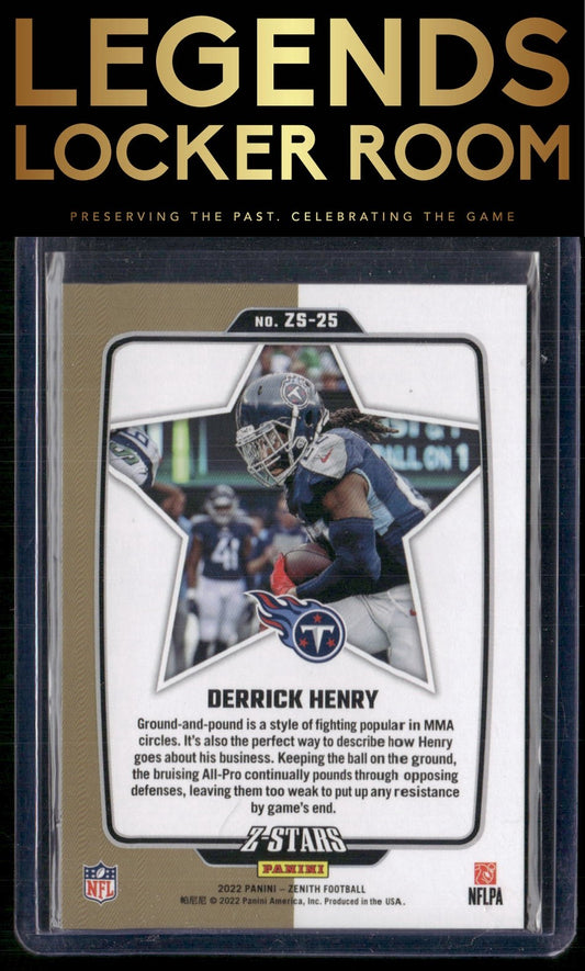2022 Zenith #ZS-25 Derrick Henry Z-Stars